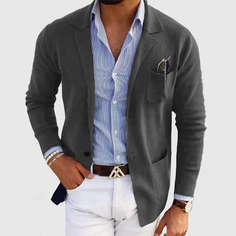 Men’s Slim-Fit Casual Blazer