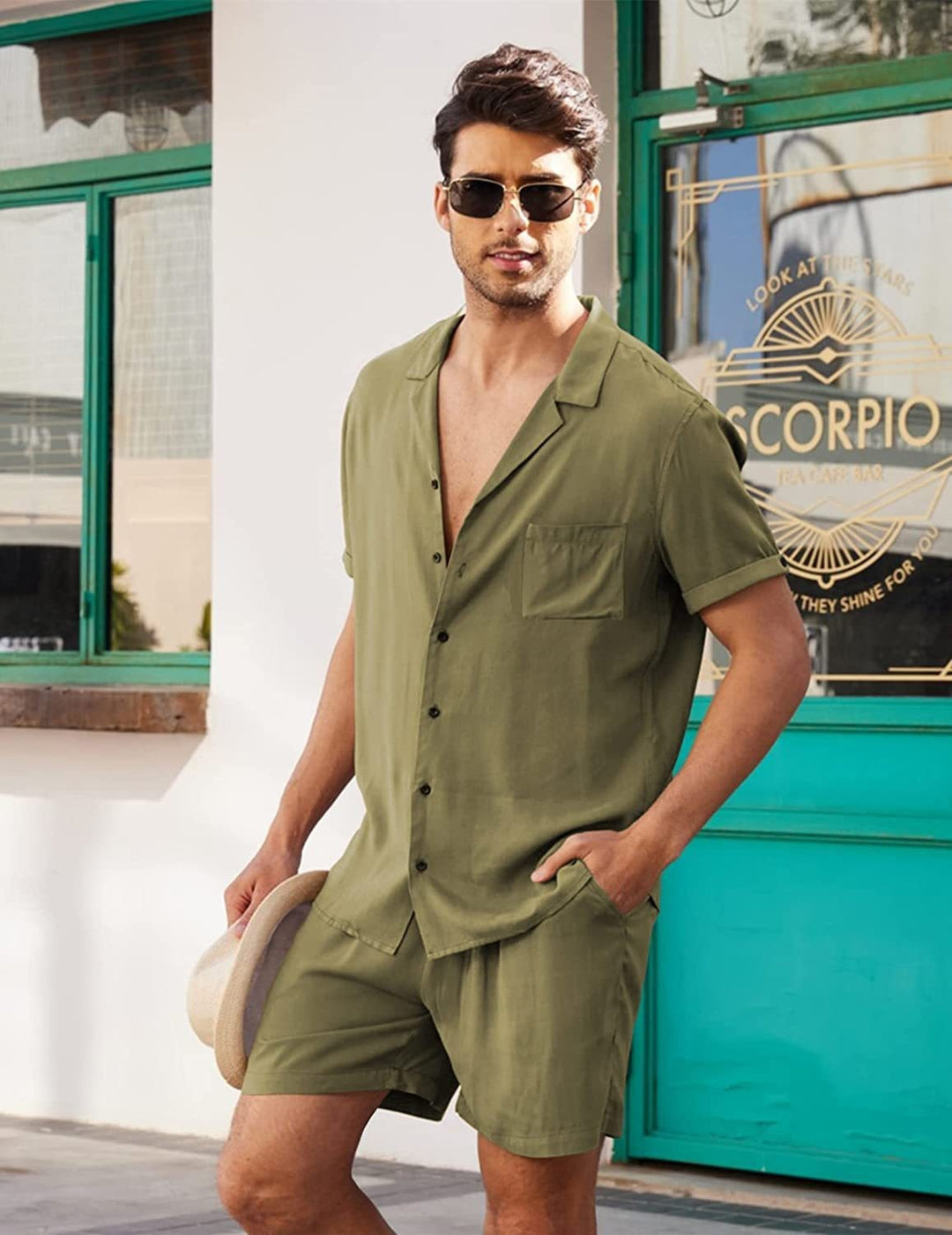 Men's 2-piece Summer Suit Set