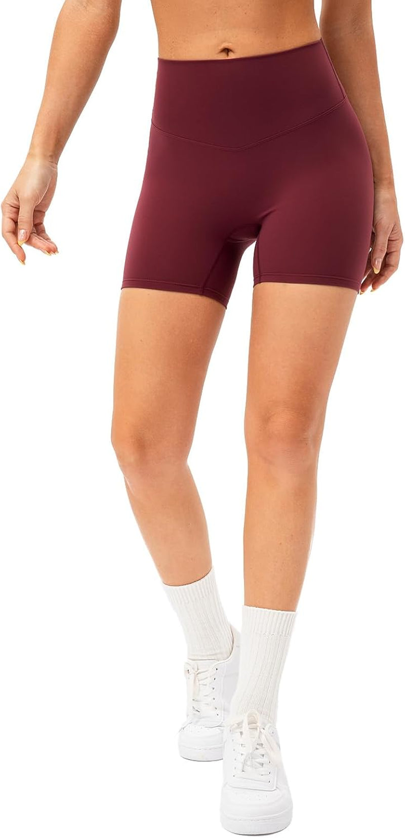 Women'S All Day Soft Biker Shorts 3"/ 5"/ 7" - High Waisted Workout Gym Running Yoga Short