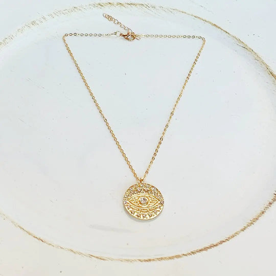 Round Eye Necklace