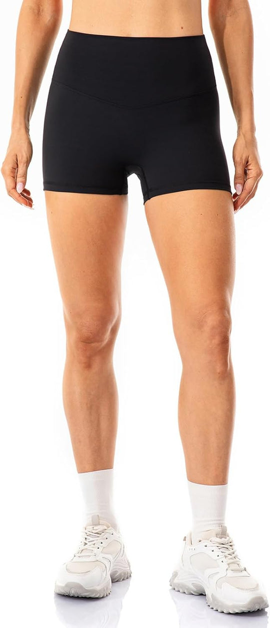 Women'S All Day Soft Biker Shorts 3"/ 5"/ 7" - High Waisted Workout Gym Running Yoga Short