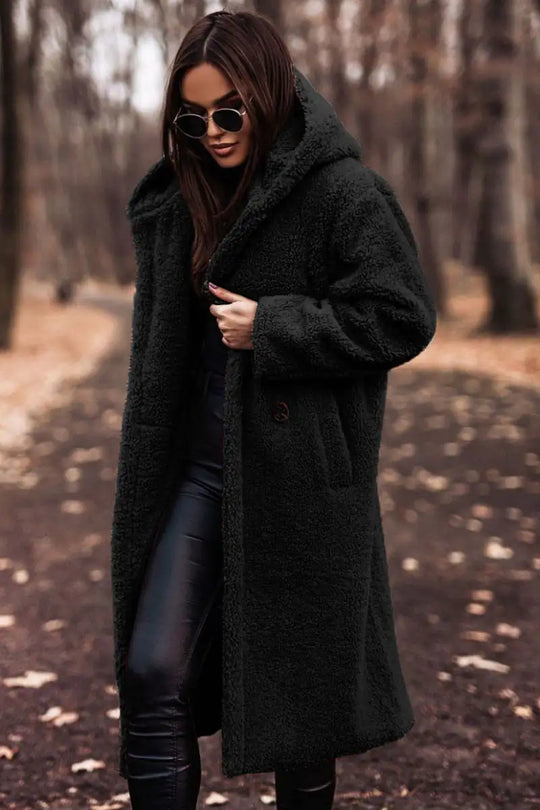 Long Plush Coat