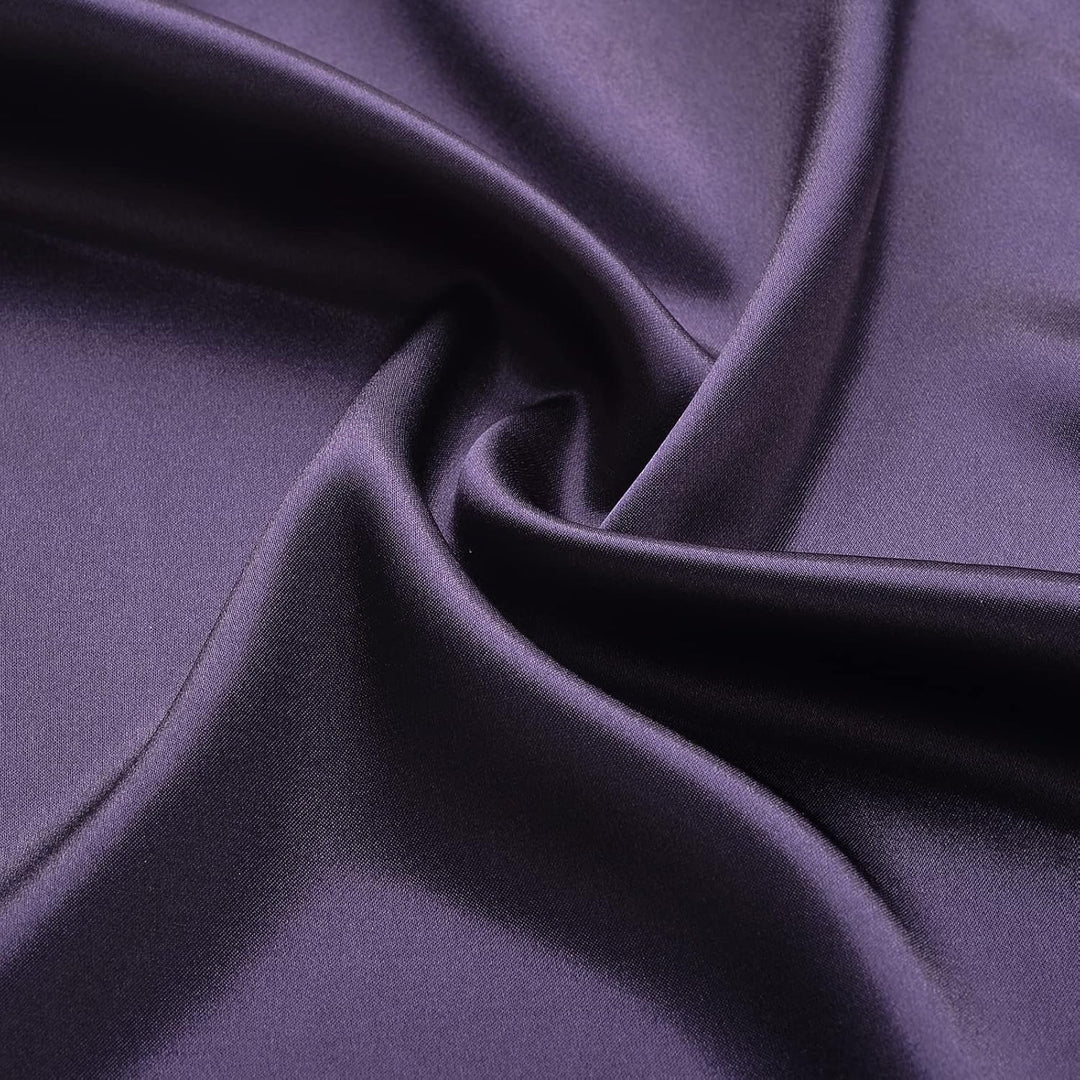 Men'S Satin Pajama Boxer Shorts with Elastic Waistband, Pants S-4XL