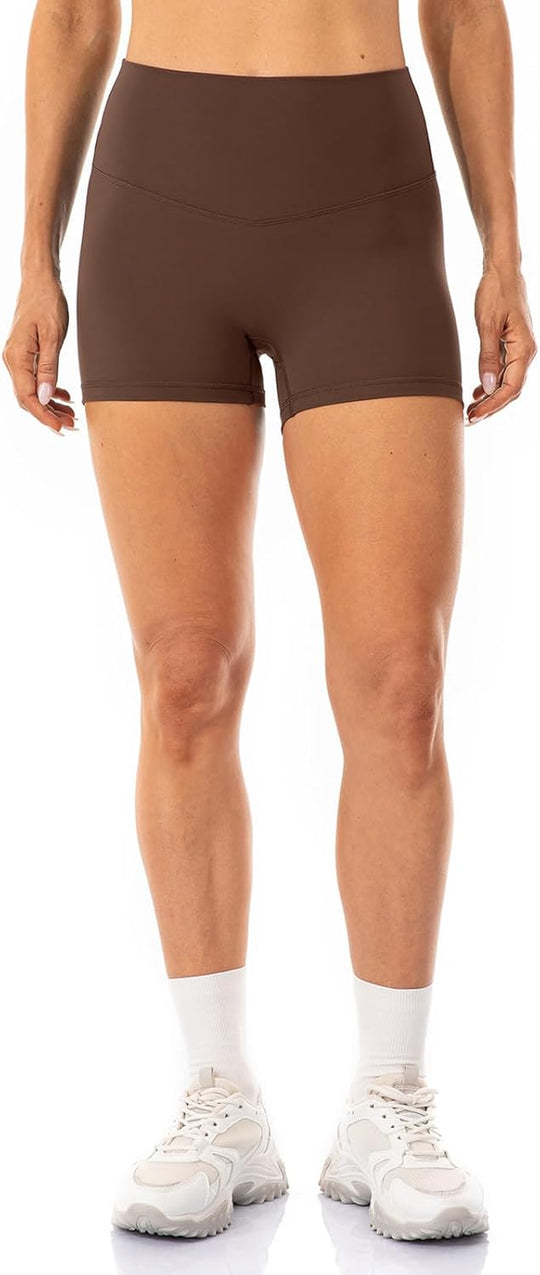 Women'S All Day Soft Biker Shorts 3"/ 5"/ 7" - High Waisted Workout Gym Running Yoga Short