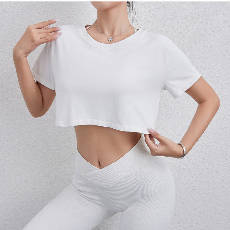 Relaxed Fit Cropped T-Shirt