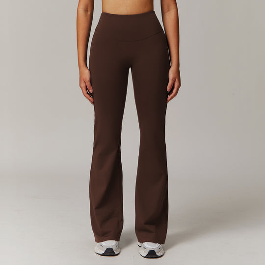 High-Waist Flared Yoga Pants