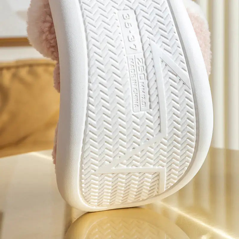 Elk Merry Christmas Slippers