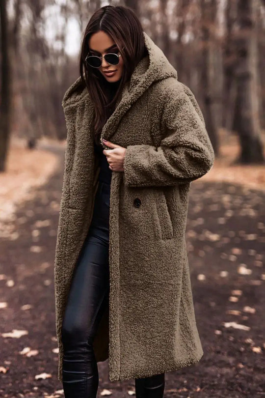 Long Plush Coat