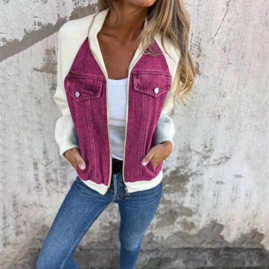Contrast Denim Jacket