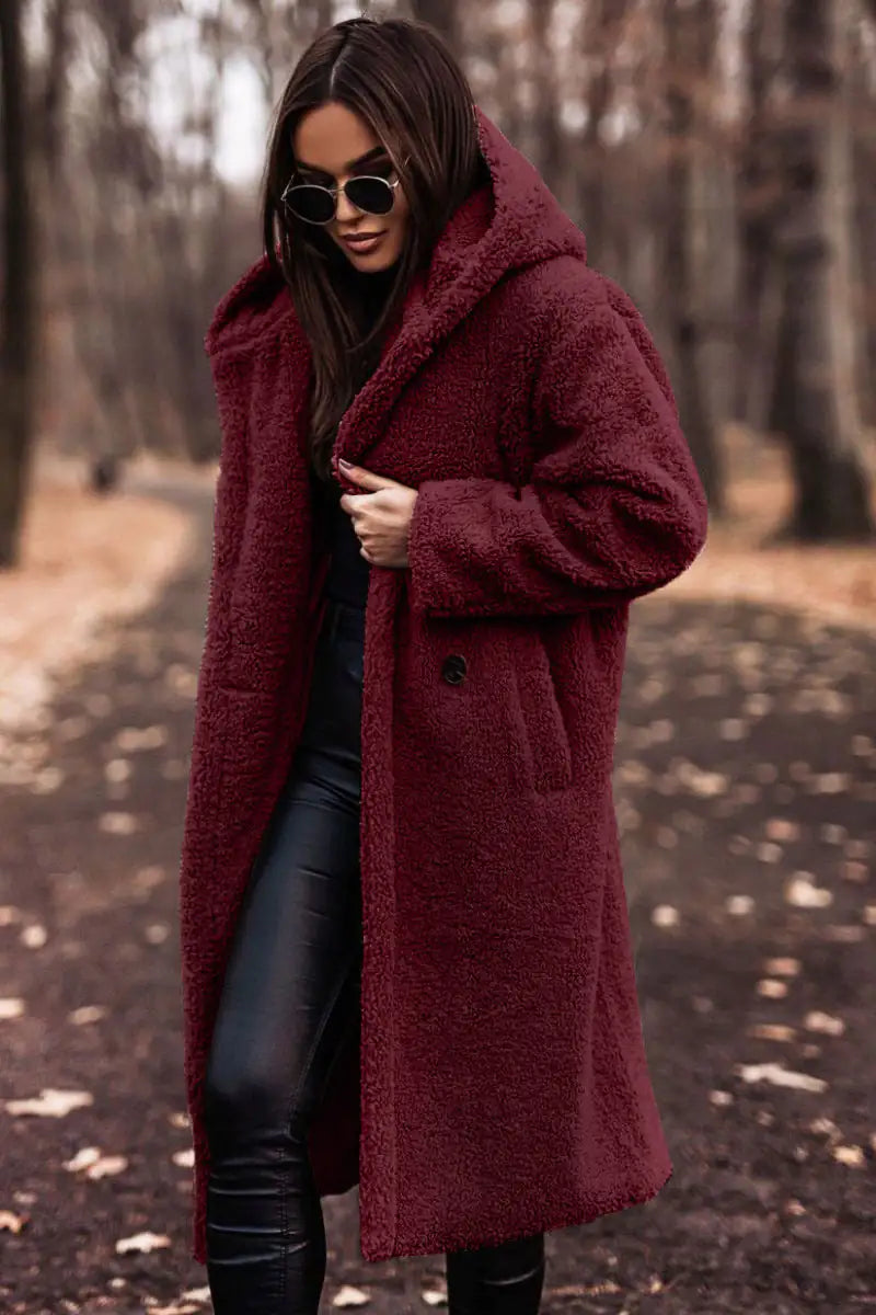 Long Plush Coat