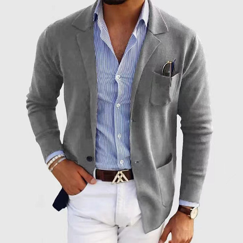 Men’s Slim-Fit Casual Blazer