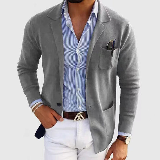 Men’s Slim-Fit Casual Blazer