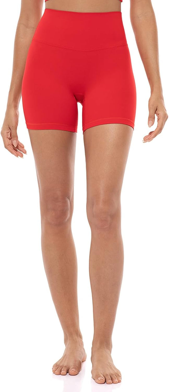 Women'S All Day Soft Biker Shorts 3"/ 5"/ 7" - High Waisted Workout Gym Running Yoga Short