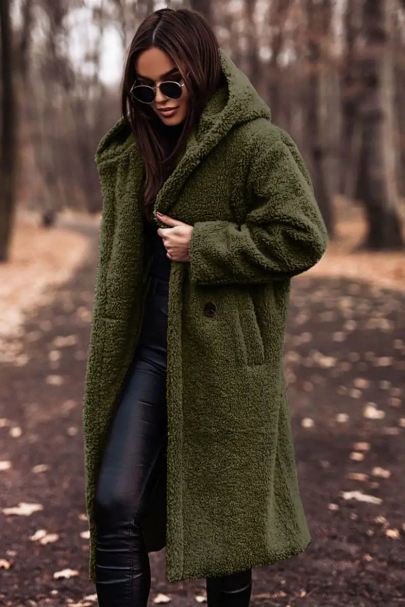Long Plush Coat