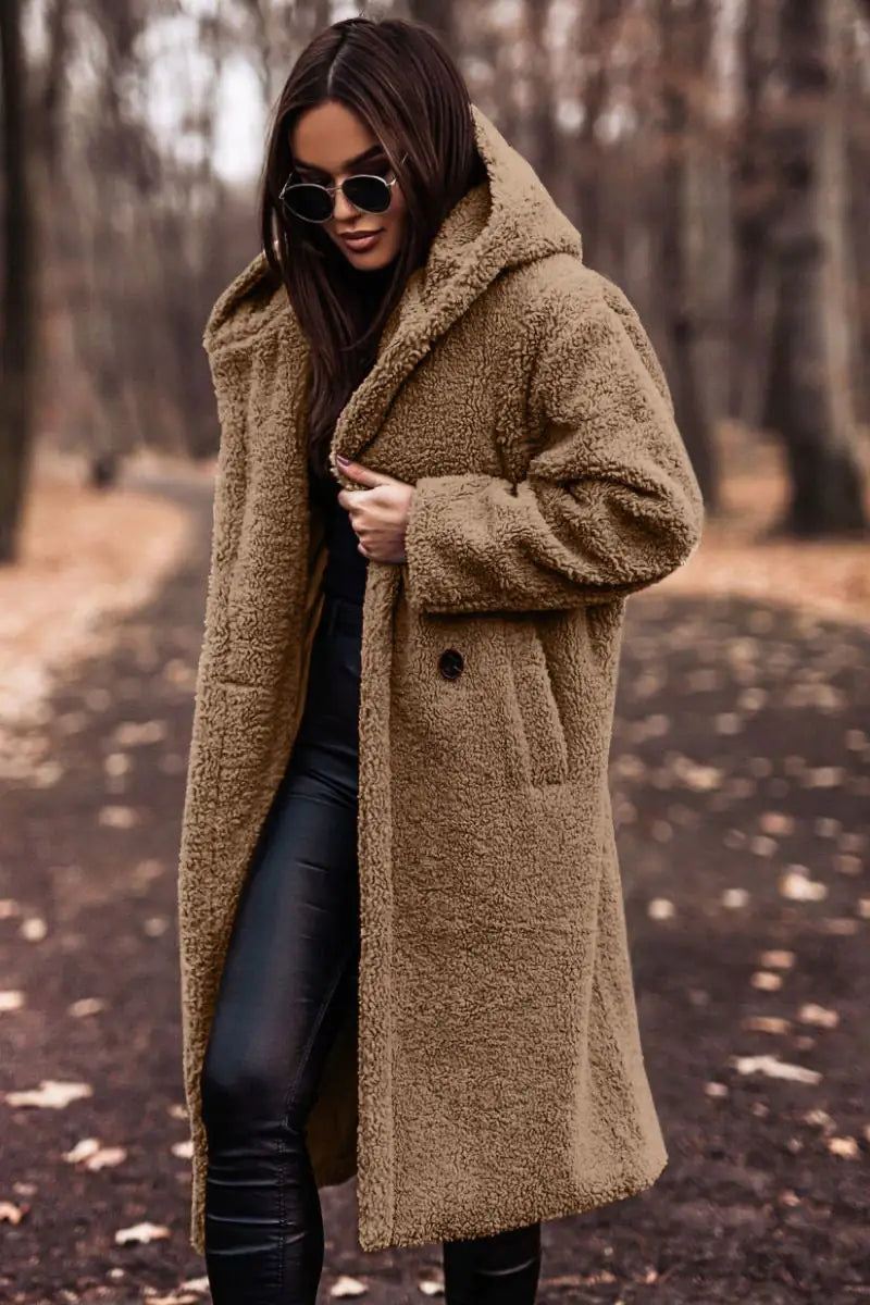 Long Plush Coat