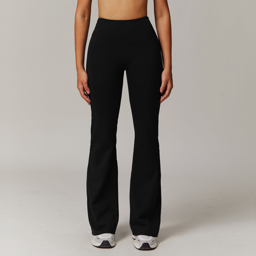 High-Waist Flared Yoga Pants