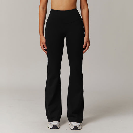 High-Waist Flared Yoga Pants