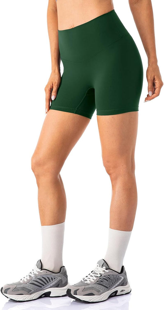 Women'S All Day Soft Biker Shorts 3"/ 5"/ 7" - High Waisted Workout Gym Running Yoga Short