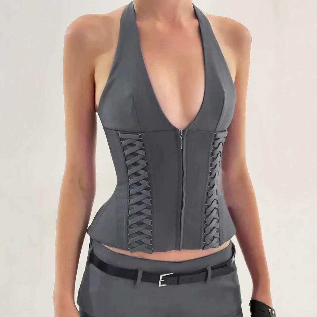 Shaping vest and Casual shorts