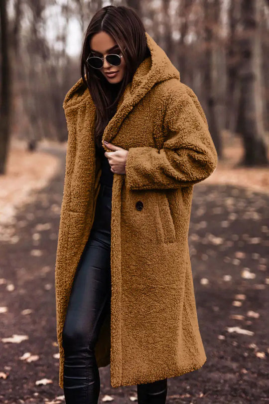Long Plush Coat