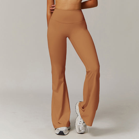 High-Waist Flared Yoga Pants
