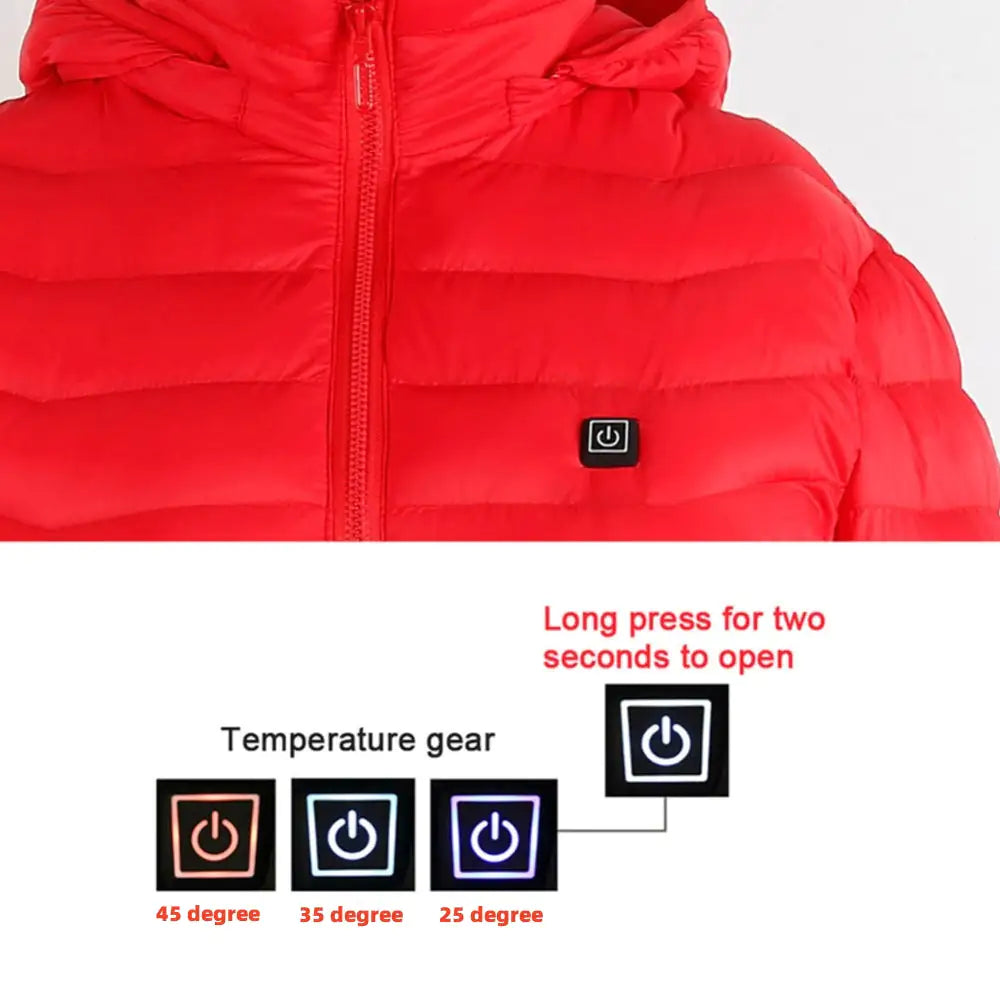 Premium Heated Jacket – 2 Heat Zones