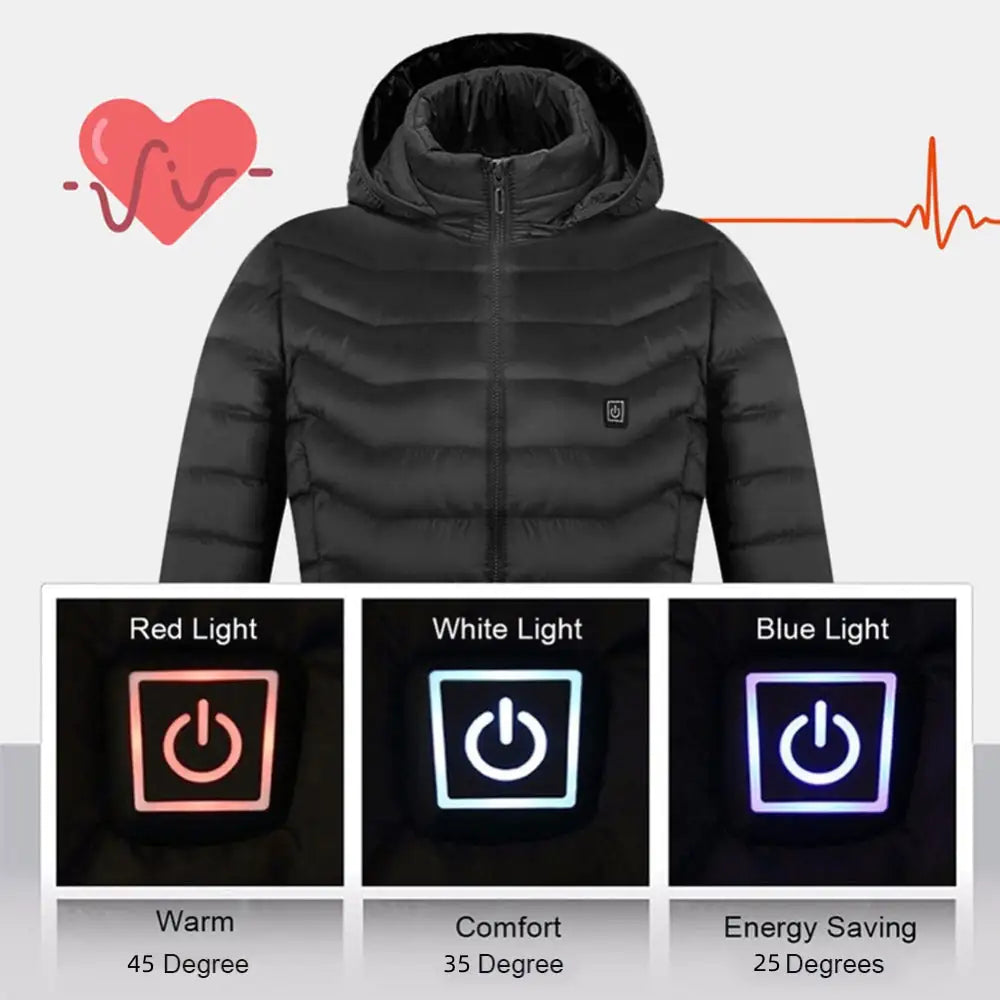 Premium Heated Jacket – 2 Heat Zones