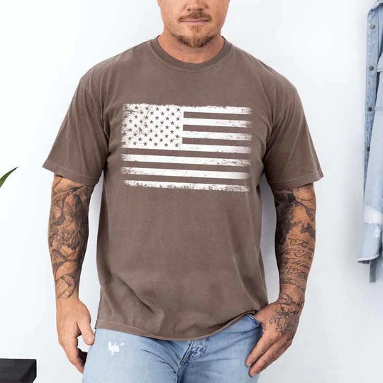 USA Distressed Flag T-Shirt