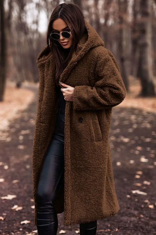 Long Plush Coat